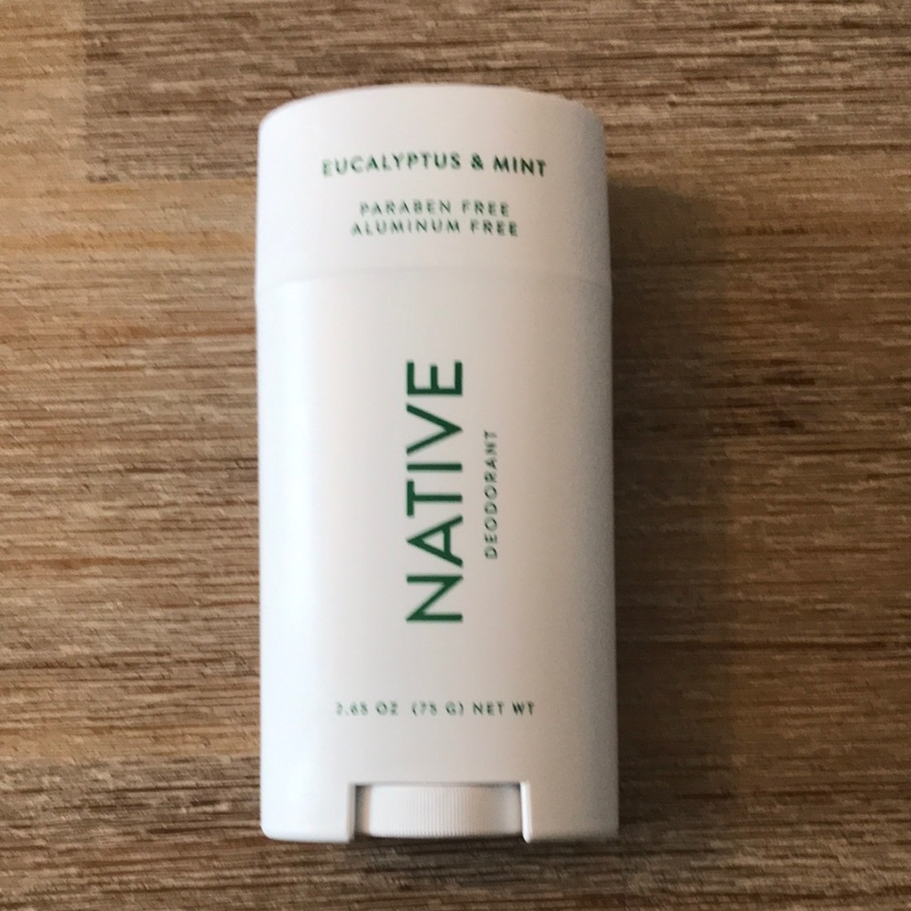 Native Eucalyptus & Mint Deodorant - White and Green